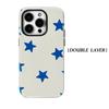 Blue StarsFor Magnetic Phone Case for IPhone 17 16 15 14 13 Pro Max Plus Single Double-layer Tough Case