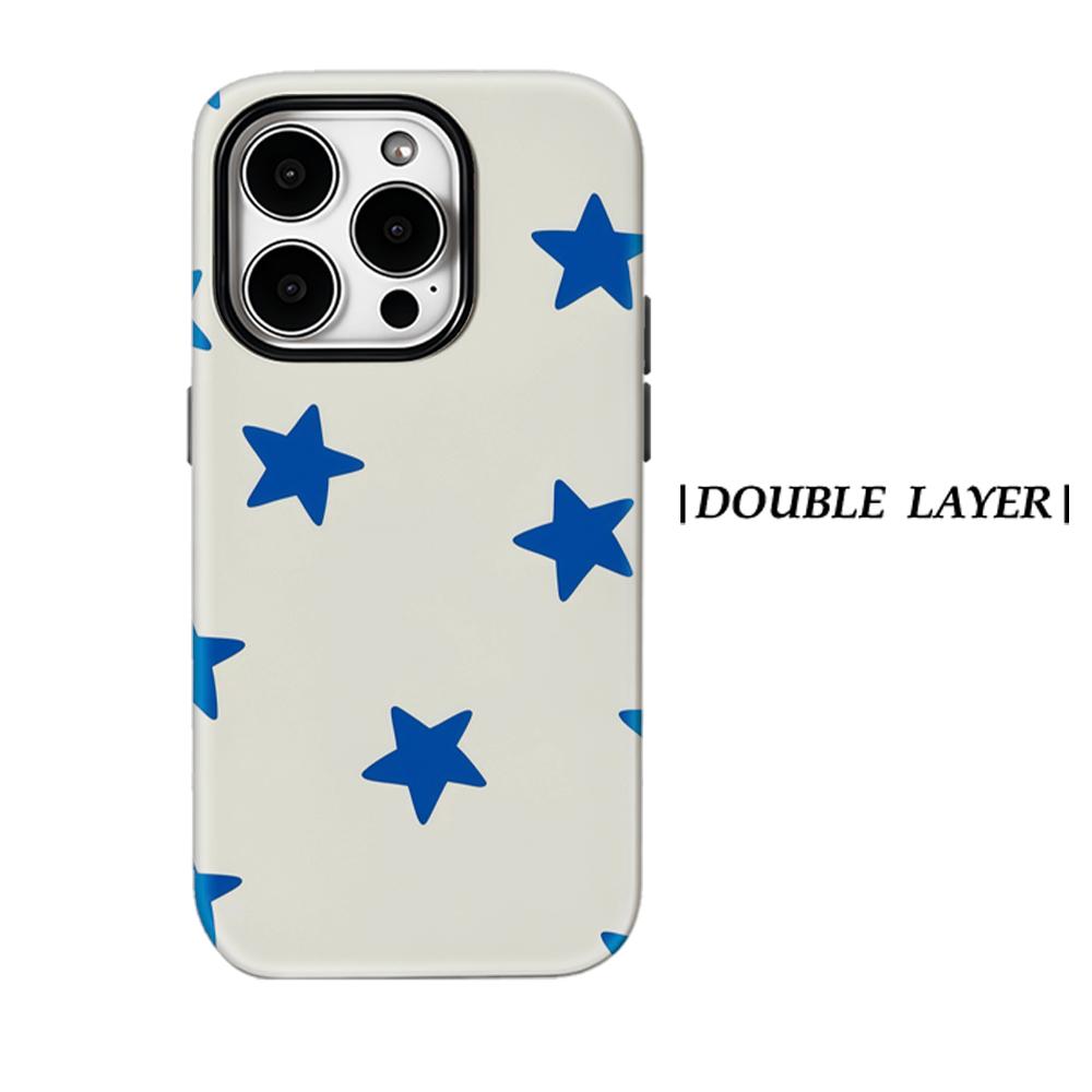 

Blue StarsFor Magnetic Phone Case for IPhone 17 16 15 14 13 Pro Max Plus Single Double-layer Tough Case IPHONE13