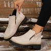 Fashion Women Boots Fashion Thick Sole Ankle Boots Comfortable Plus Size Snow Boots Women Platform Luxury Shoes Female Botas De Mujer