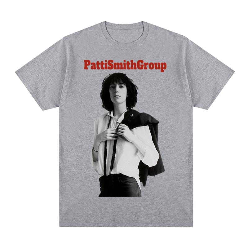 Patti Smith Group Vintage T-Shirt Europäisch Amerikanisch Y2k Baumwolle Herren T-Shirt Neues Tee T-Shirt Damen Oberteile