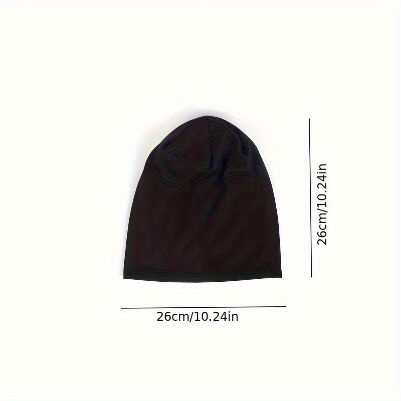 [Stretch Beanie Hat] Lightweight Breathable Unisex Stretch Knit Beanie Hat | Adjustable Fit for Street Dance, Casual Wear, Halloween & Christmas Gifts