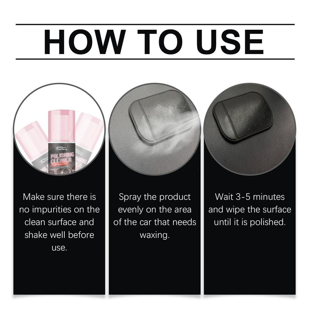 Car Interior Polish Car Leather Interior Care, Cleaning, Polishing, and Renovation Agent