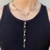Thorn/Star Pendant Clavicle Chain Adjustable Length Neckchain Stainless Steel Women Choker Comfortable Wear Accessory