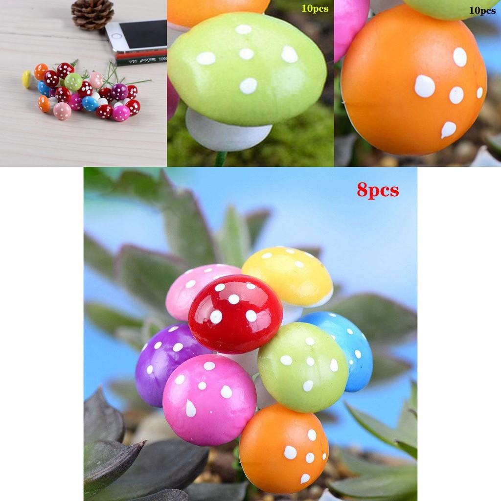 Mehrfarbige Schaumpilze Miniaturen Für Atemberaubende DIY Landschaftsdekoration