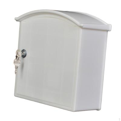 Wall Mount Milk Box with Lock Bottle Case Portable Practical Tool Multifunctional