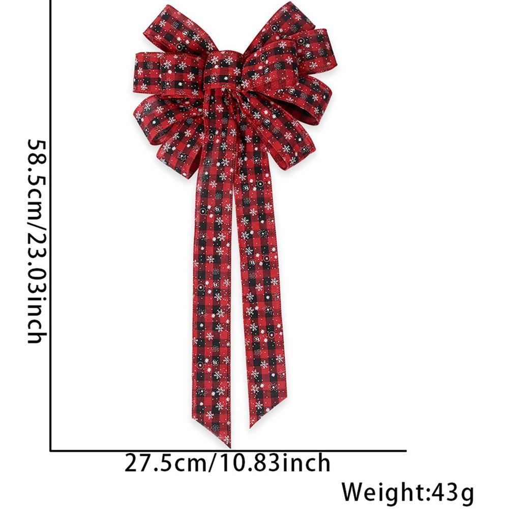 Christmas Tree Bow Home Decoration Bow