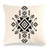 Seamless Geometric Abstract Pattern Digital Printing Short Plush Pillow Covers for Car Sofa Office Cushion Cover Home Goods