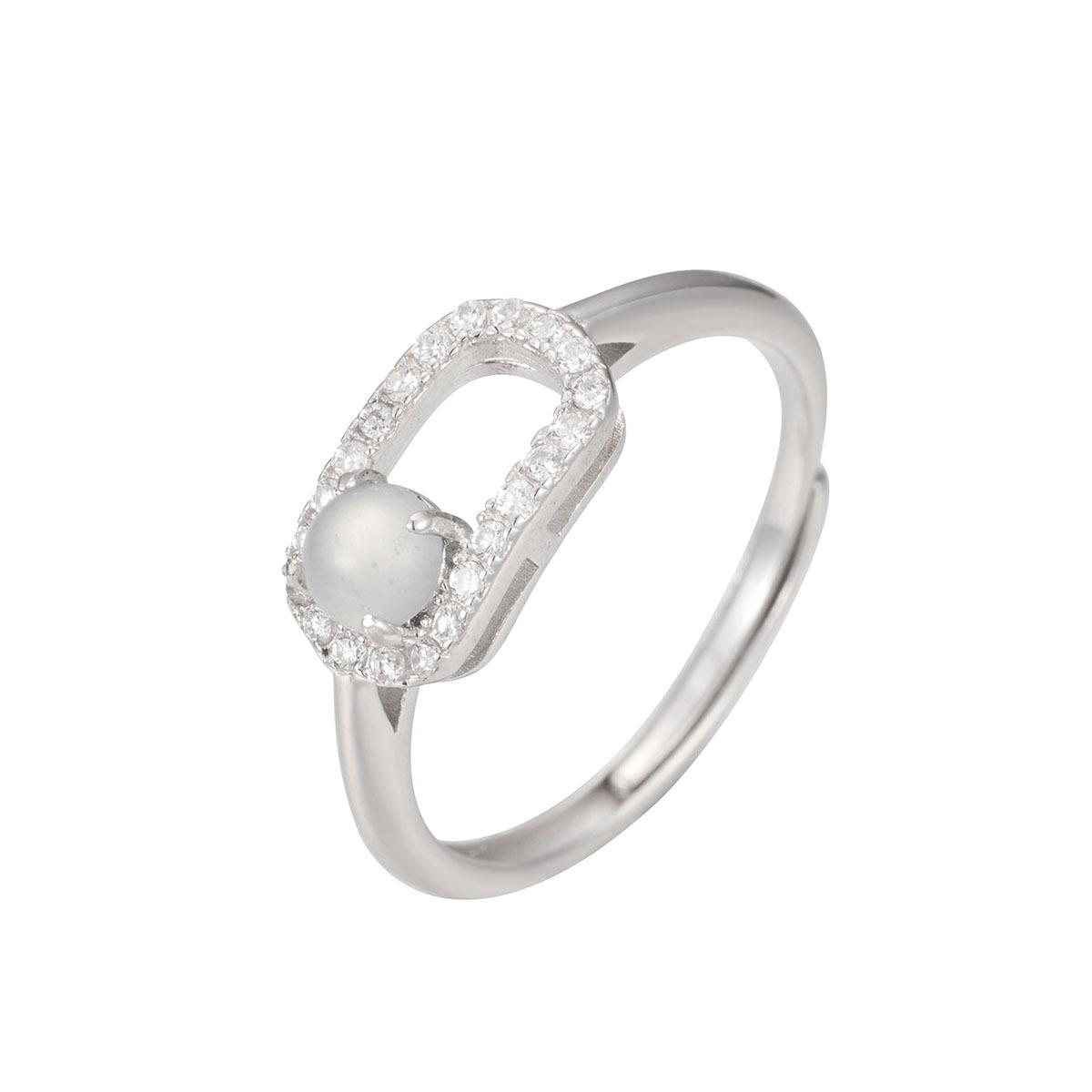 

Кольцо из серебра 925 пробы с геометрической квадратной огранкой, женское, инкрустированное жадеитом Гватемалы, яйцевидная поверхность, ниша, легкое, роскошное, высокого класса Opening Adjustable