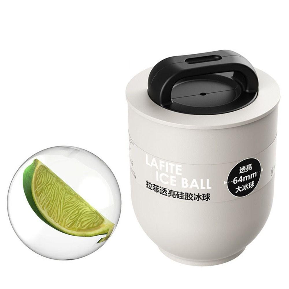 Food Grade Ice Ball Maker Large Size Ball Ice Tray Clear Whiskey Ice Ball Mold Summer