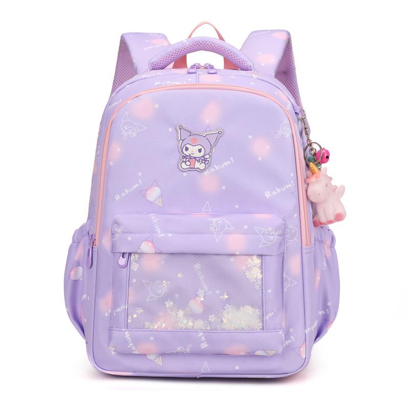 New Cartoon Cute Large-capacity Girls' Schoolbag, Primary School Students Reduce the Burden and Protect the Spine, Fashionable Backpack.