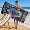 Chelsea Print Strandtuch, Großes Weiches Schnelltrocknendes Handtuch für Strand Camping Schwimmen