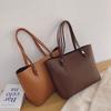 Winter New Black Tote Bag Female Large Capacity Shoulder Bag Casual Commuter Handbag Travel Bag Girls Bookbags Top-handle Bag