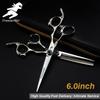 6.0-Inch LD-38 Hairdressing Scissors Set: Straight Shears, Thinning Scissors for Barbers.