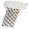 5 Stück Tuben-Zahnpasta-Quetscher Roller Edelstahl Manuell Arbeitssparend Creme-Quetscher