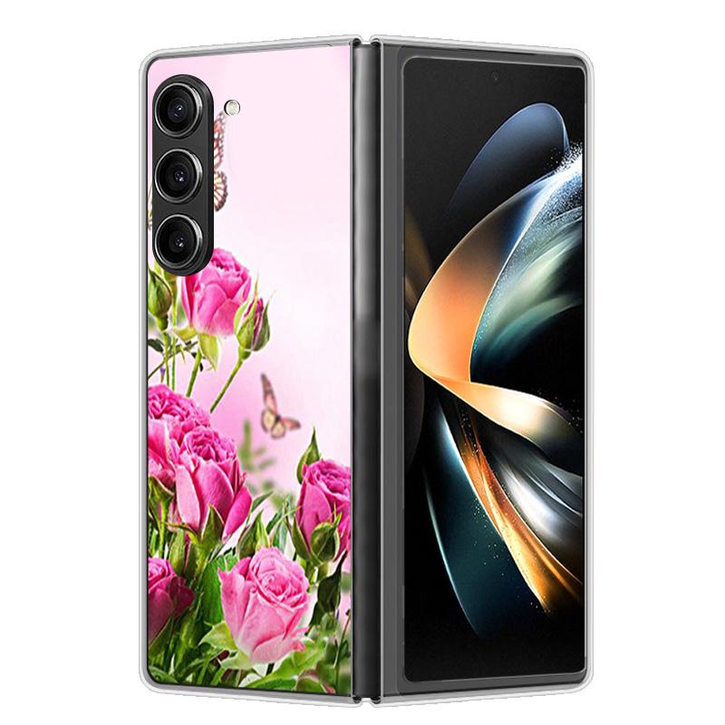 Case For Samsung Galaxy Z Fold 6 Cover Shockproof Hard Plastic PC Cases For Samsung Z Fold6 Fold 6 5G Fundas Cute Painted Bumper