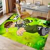 1pc Ben Ultimate Alien Carpet for Playroom Bedroom Living Room Sofa Home Decor,kids Game Area Rug Non-slip Floor Mat Y730148
