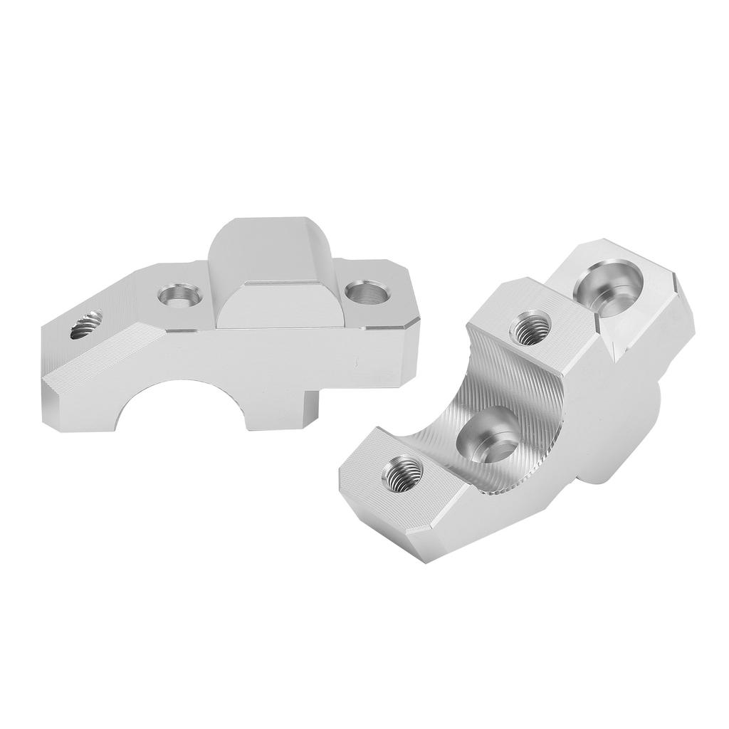 2pcs HandleBar Riser Mount Clamp CNC Aluminum Alloy Replacement for 900CelsiusGT 2015‑2019