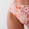 European & American Floral Spaghetti Strap Backless Bikini - Women's Two-Piece Swimsuit