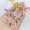 10 PEZZI Nuova Resina Cartone Animato Carino Serie Libellula Dorso Piatto Decorazione Casa Fai da Te Artigianato Scrapbooking Accessori Gioielli