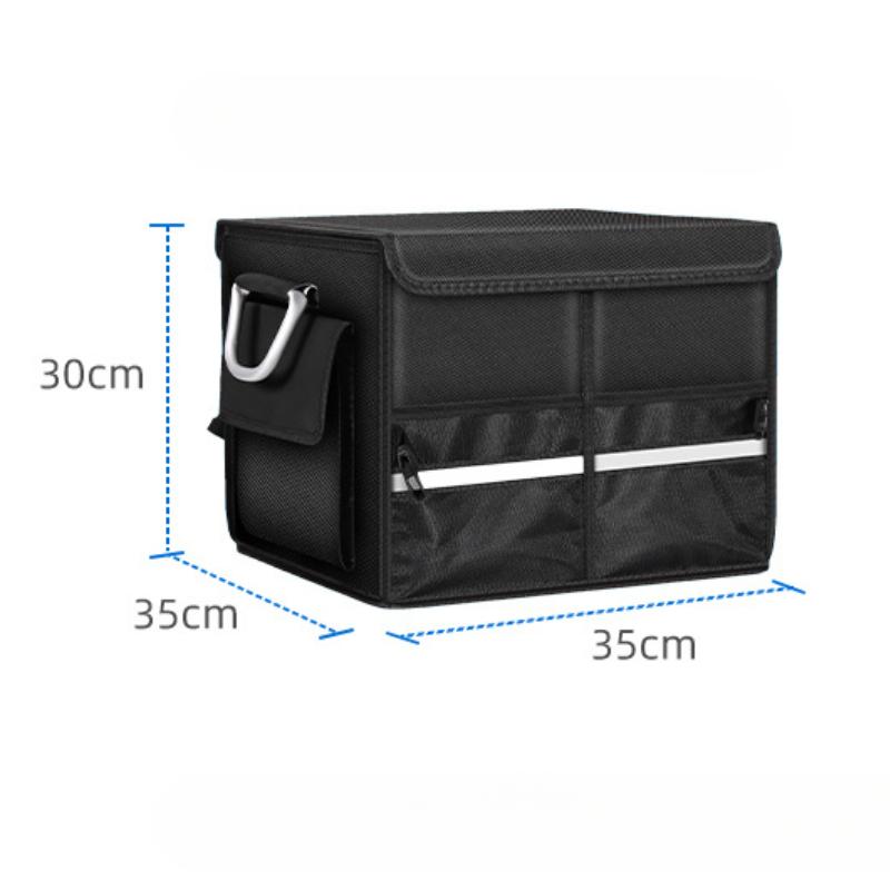 

Складной ящик для хранения в багажнике Водонепроницаемая ткань Оксфорд Большой вместимости Автомобильный органайзер для кемпинга/рыбалки Легко переносить