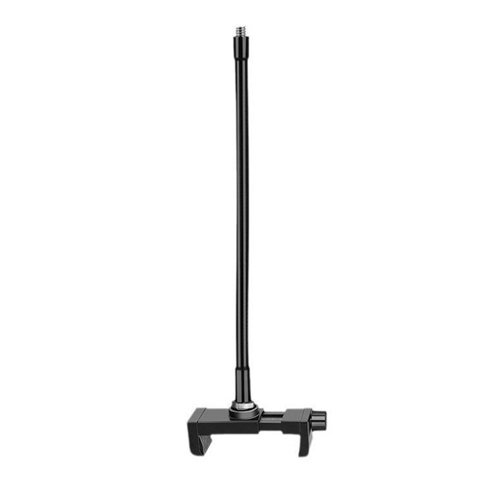 

Flexible Metal Gooseneck 19.7 Inch with Phone For Holder Clip and 1/4 Inch Male Thread for Ring Light Tripod Use