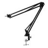 Microscope Articulated Arm Stand Flexible Universal Telescopic Folding for Industrial Camera with 50mm Lens Fixing Ring