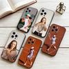 I-Iga Natalia Phone Case For iPhone 17,16,15,14,13,12,11 Plus,Pro Max,XS,Soft Silicone Black Cover