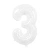 32/40Inch Cream Color Number Balloons 1-9 Large Digital Foil Helium Ball Girl Kids Adult Happy Birthday Party Decoration Wedding