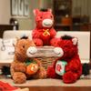 Chinese Zodiac Year Of The Horse Plush Toy With Pp Cotton Fill For New Year Gifts And Celebrations