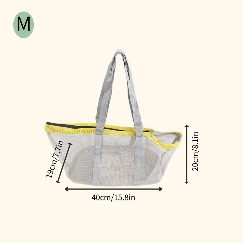 

Дышащая сетчатая сумка-переноска для питомцев - Портативный летний рюкзак для кошек и собак