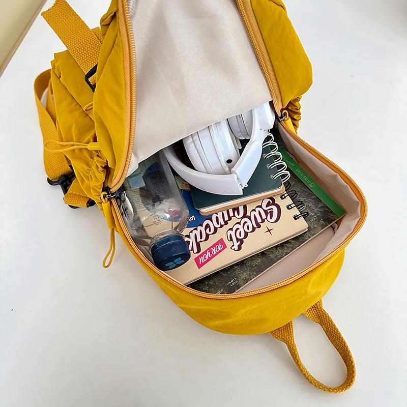 Multifunctional Chest Bag Large Capacity Shoulder Bag Nylon Lightweight Backpack