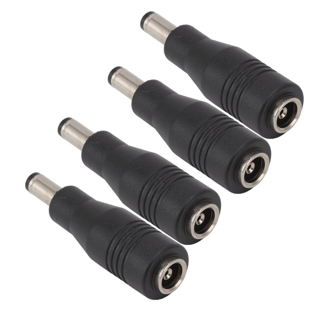 4pcs DC 6.0x4.4 Female To 5.5x2.1mm Male Adapter Laptop Power Adapter DC Power Converter