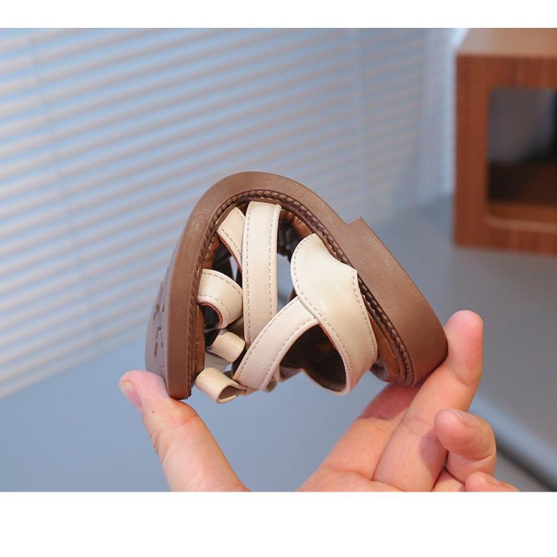 New Summer Girls Sandals, Korean Style Bow Princess Shoes, Stylish Beach Sandals for Toddler Girls