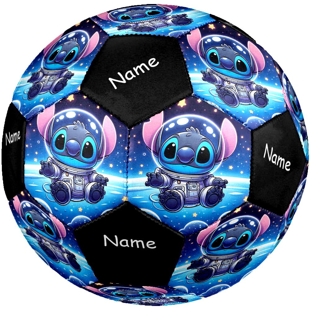 Custom Name Stitch Theme Size 5 Soccer Ball, Suitable for Both Indoor and Outdoor Matches, a Gift Suitable for Everyone.