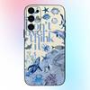 Fashion Ocean Theme Phone Case For Samsung S25,S24,S21,S22,S23,S30,Ultra,S20,Plus,Fe,Lite,Note,10,9,5G Black Cover