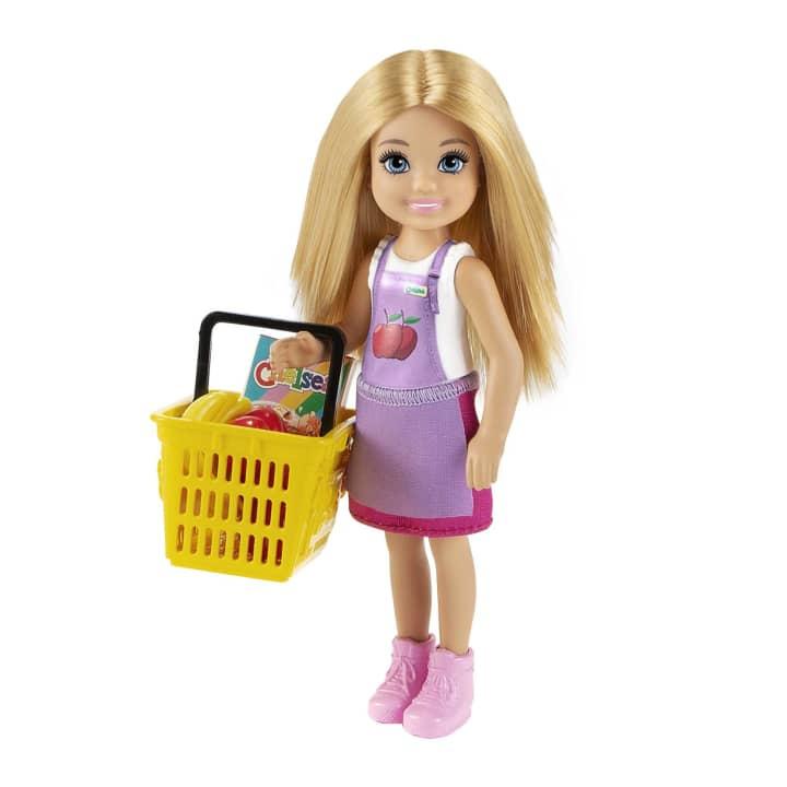 BARBIE Doll Chelsea Shop + Accessories MATTEL