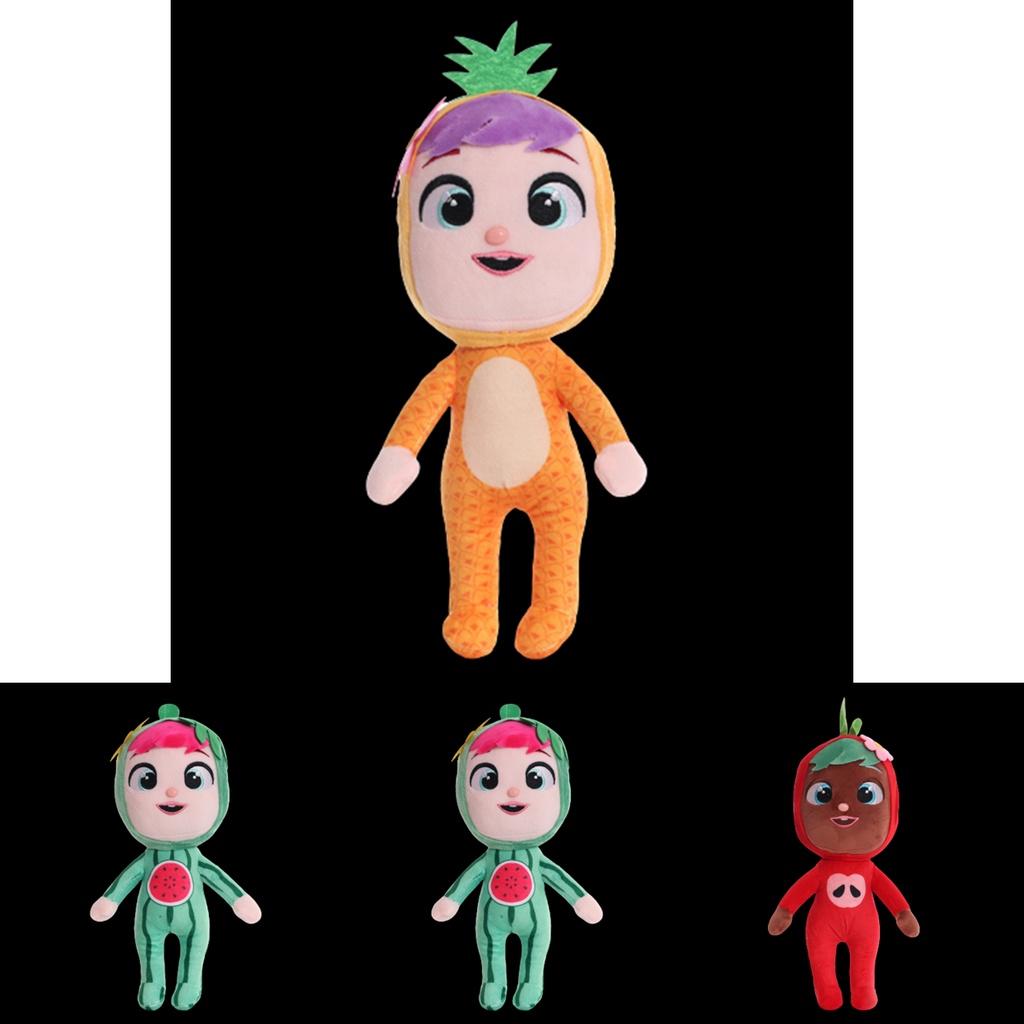 Cry Baby Plush Toys Soft And Cuddly Fruit Dolls In Different Designs