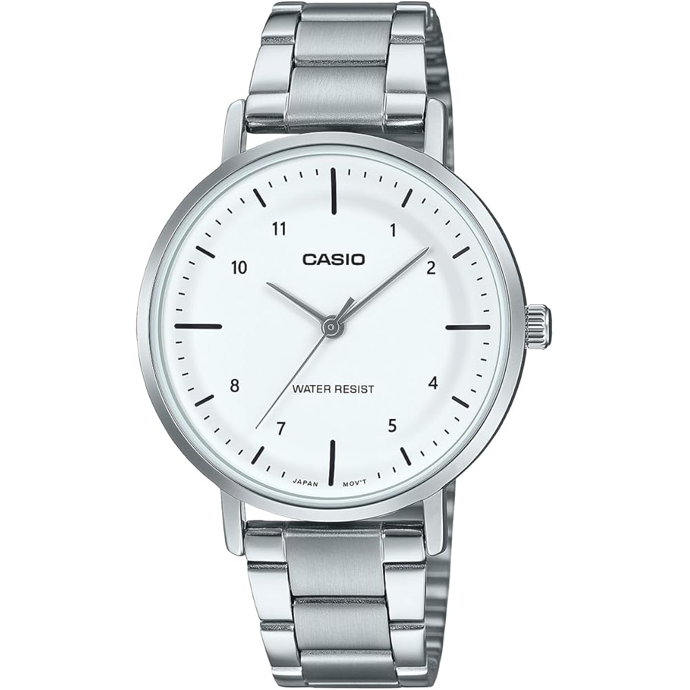 Casio LTP-VT03D-7B Women s Analog Quartz Watch White Metal Band Imported Model