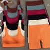 New Seamless Plus Size Underwear Set: One-Piece Vest & Triangle Briefs with Chest Pad.