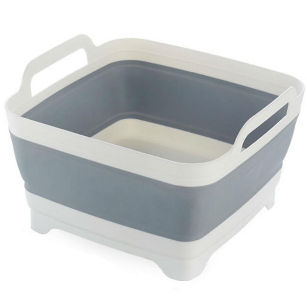 Washing Fruit Bowl Basket Vegetable Storage Holder Folding Drain Container Kitchen Accessories