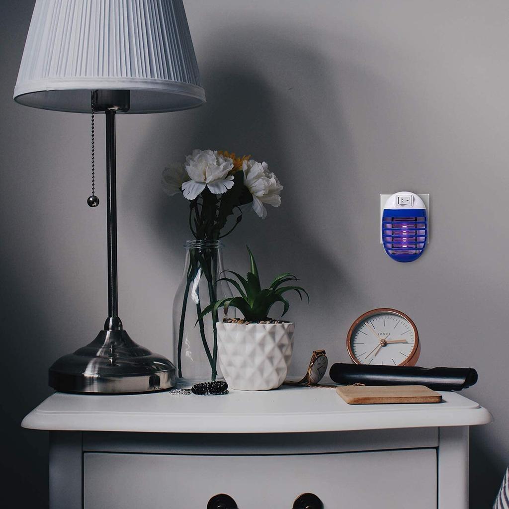 2 Packages With LED Lights, Plug-in Insect Biting Device, Indoor Mosquito Biting Device