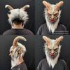 Lucifer Cosplay Horror Blutige Latex Kapuzenmaske Für Halloween Kostümparty Requisiten