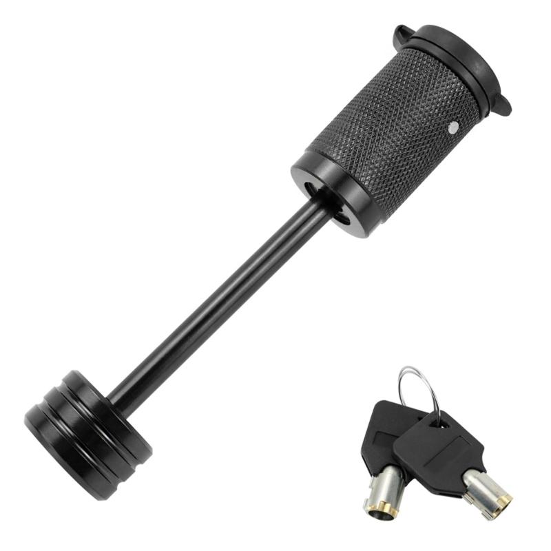 1/4 Inch Heavy Duty Trailer Hitch Lock With Waterproof Rubber Cap For RVs Trailer Security Trailer Lock Pins