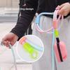 New hot selling colour dog leash dopamine walking pet p-leash, large, medium and small dog colour gradient leash dog poop bag.
