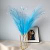 New Solid Color Colorful Peacock Grass Floral Decor Wedding Decorations Simulated Reed Grass Artificial Bouquet Office