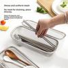 SUS304 Small Dishwasher Cutlery Storage Basket Rust Resistant Fast Drainage Cutlery Sterilizing Basket