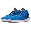 Jordan Reveal Cushioning, Wear Resistant Mid Top Vintage Basketball Shoes Men's Blue Black 834064-406