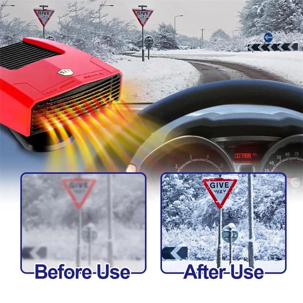 600W Car Heater Electric Heating Defogger Demister Defroster Fan For Makita 18V