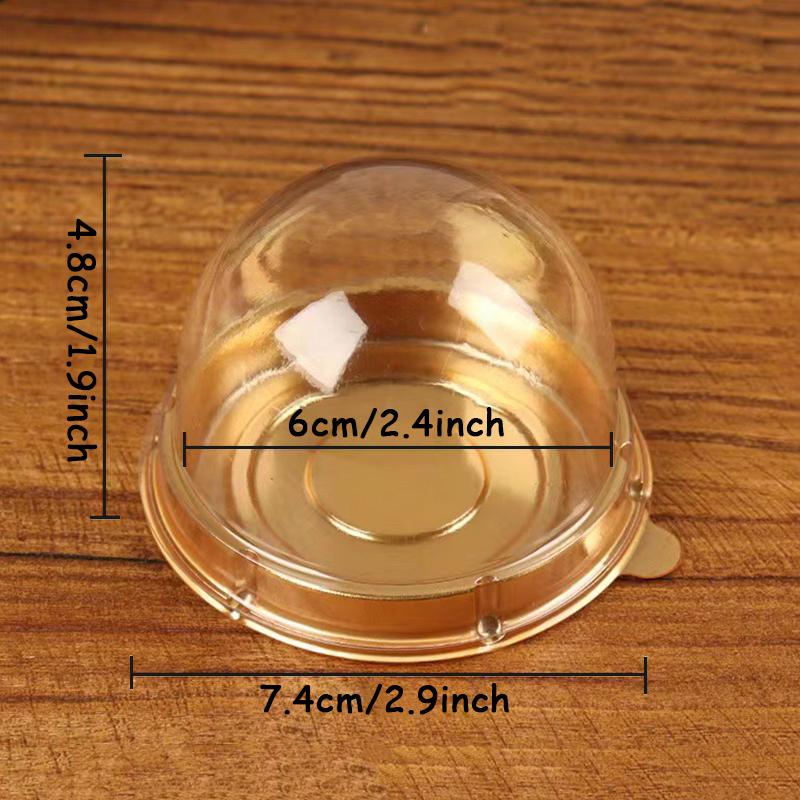 

10 шт. ПЭТ прозрачная коробка для торта одноразовая пекарня торт на вынос контейнер подходит для фестивальной вечеринки выпечка торт десерт принадлежности