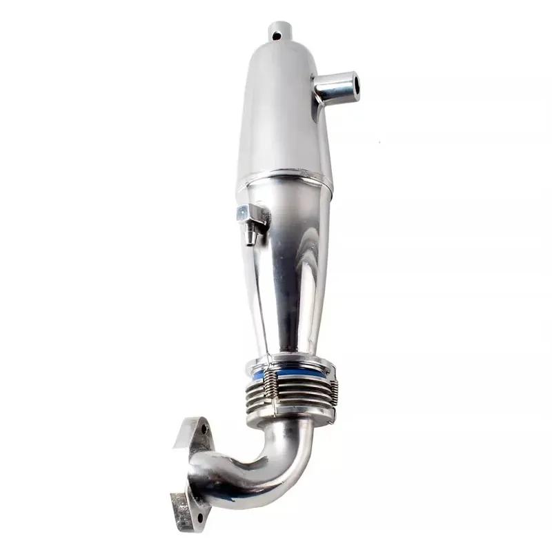 1 Set Thicken Exhaust Pipe HSP 94122/94166/94106/BQ001 Baja Engine Parts Upgrade For 1/10 Scale Models Nitro RC Car
